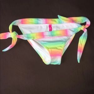 NWOT vs bikini rainbow bottoms Sz XS